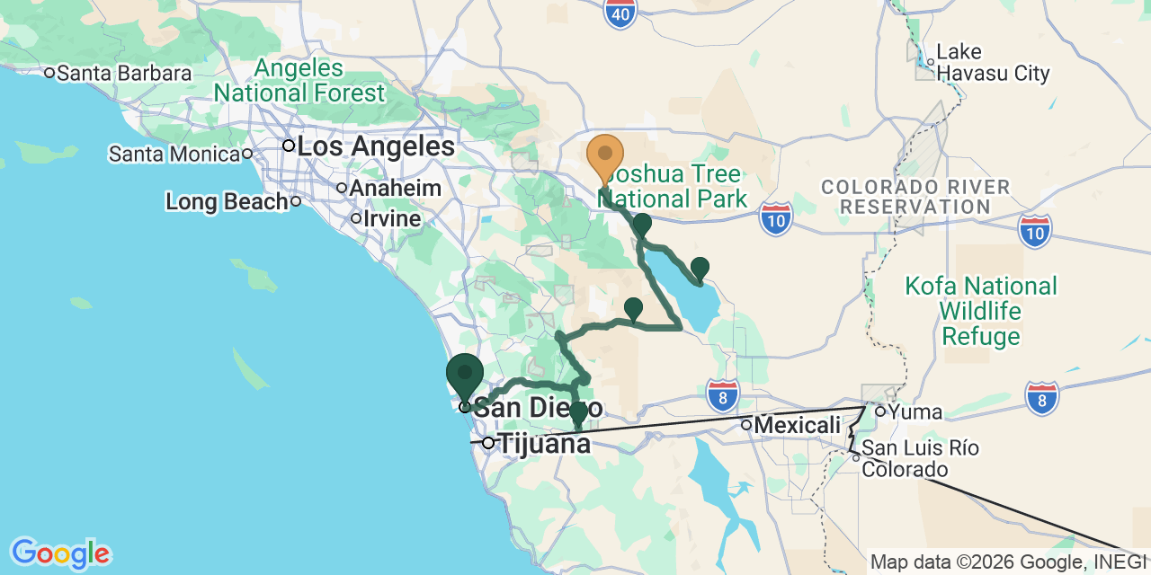 San Diego to Salton Sea & Coachella Valley Preserve: The Other Desert Road Trip