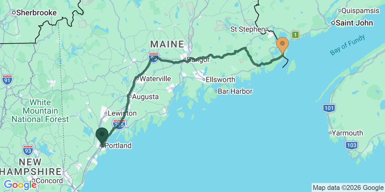 Maine's Downeast Coast Road Trip: Portland to Lubec on US-1