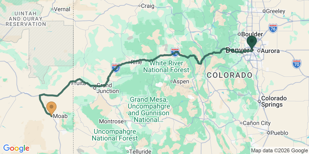 Denver to Moab via Grand Junction: The I-70 Canyon Country Road Trip