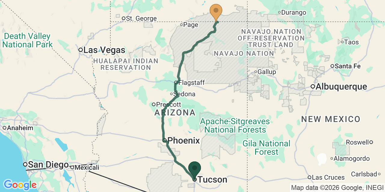 Arizona's Loneliest Highway: Tucson to Monument Valley via the Coronado Trail