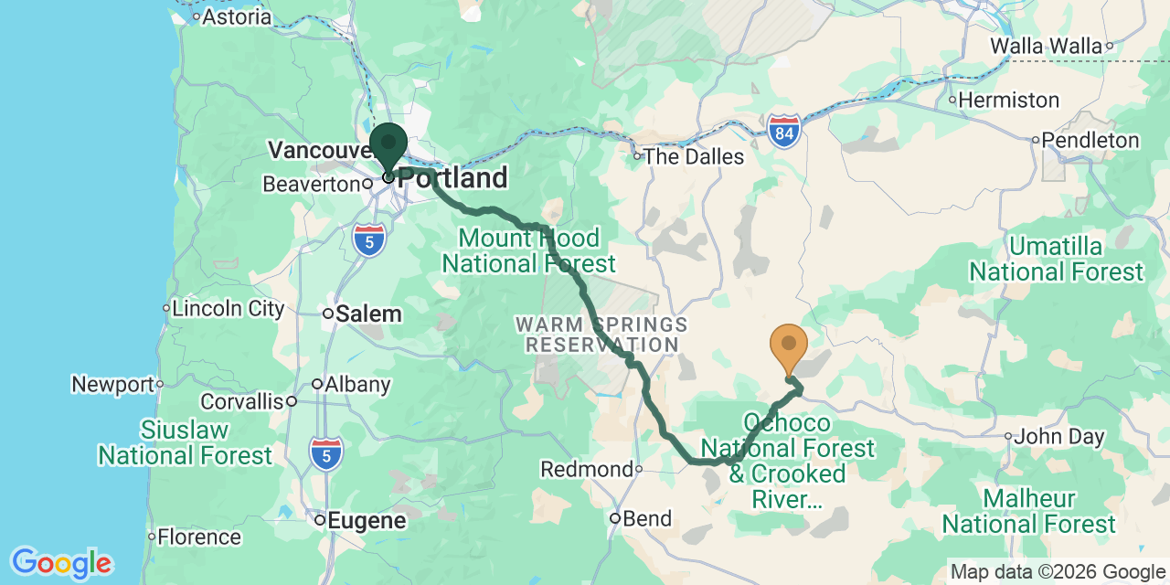 Portland to Bend, Newberry Volcano & Painted Hills: Oregon High Desert Road Trip