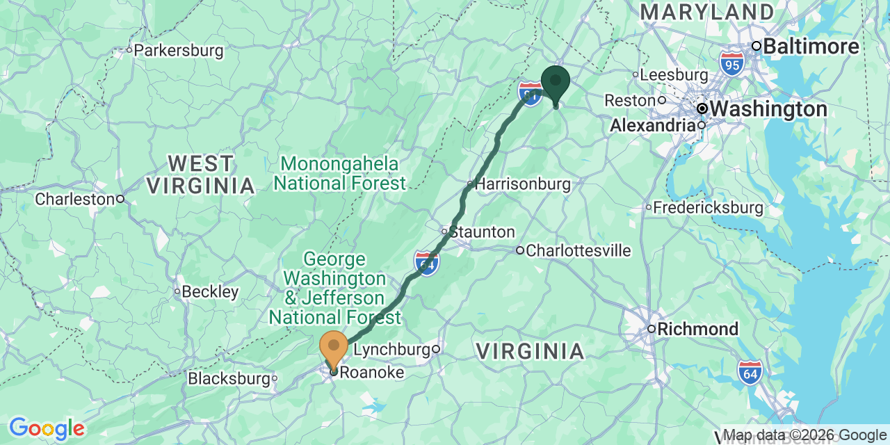Shenandoah to Roanoke: Virginia's Skyline Drive & US-11 Valley Road Trip