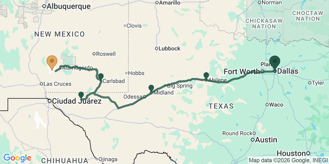 Dallas to Guadalupe Mountains & White Sands: The West Texas Desert Loop